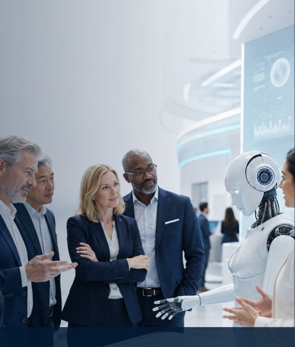 Executive leaders exploring AI and the future of enterprise